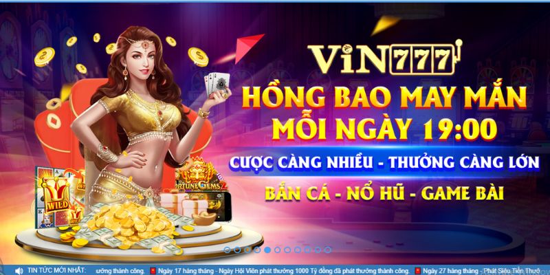 Hoa hồng hấp dẫn tại cổng game cá cược VIN777  